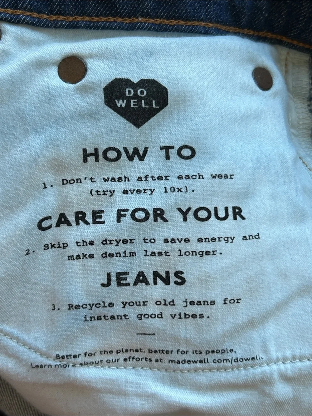 NWOT Madewell Relaxed Bootcut Jeans - Picture 10 of 10